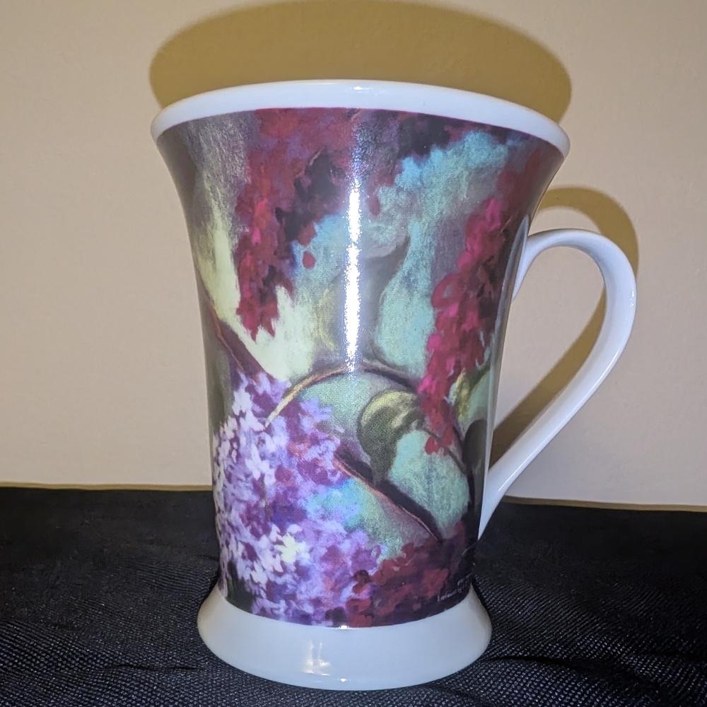 Pimpernel Fine Porcelain Mug Floral Pattern All Around Excellent Condition